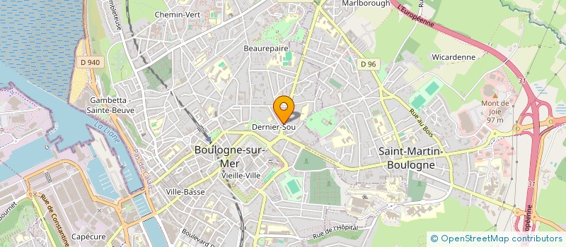 localisation de l'entreprise MADAME EMMANUELLE DEHEE à BOULOGNE-SUR-MER