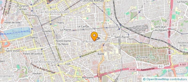 localisation de l'entreprise MADAME EMMANUELLE DELORME à MARSEILLE