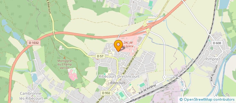 localisation de l'entreprise MADAME EMMANUELLE DEMILLY  RIBECOURT-DRESLINCOURT