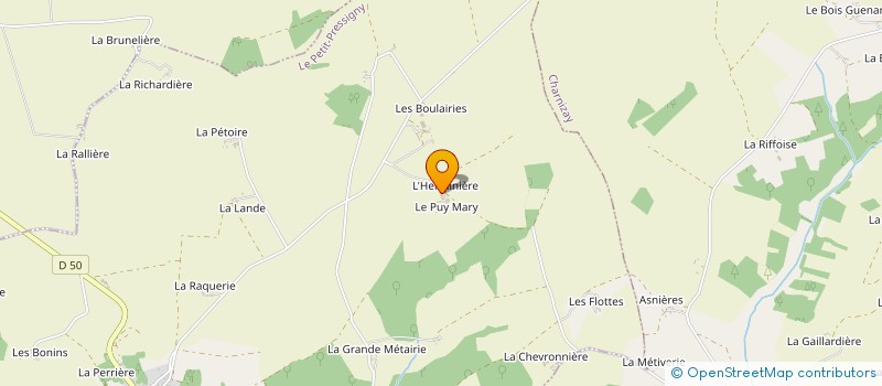 localisation de l'entreprise MADAME EMMANUELLE DENIAU  LE PETIT-PRESSIGNY