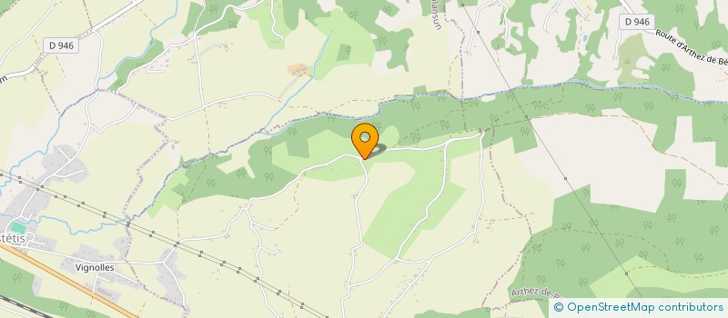 localisation de l'entreprise MADAME EMMANUELLE DENION  ARGAGNON