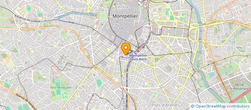 localisation de l'entreprise MADAME EMMANUELLE DENIS à MONTPELLIER