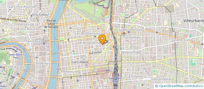 localisation de l'entreprise MADAME EMMANUELLE DEPREZ  LYON