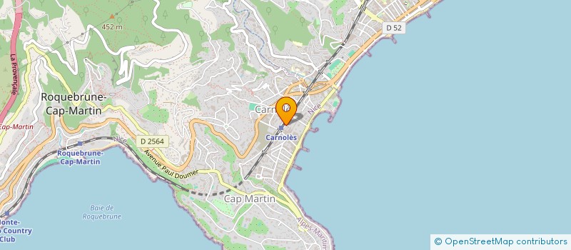 localisation de l'entreprise MADAME EMMANUELLE DEROCHE à ROQUEBRUNE-CAP-MARTIN
