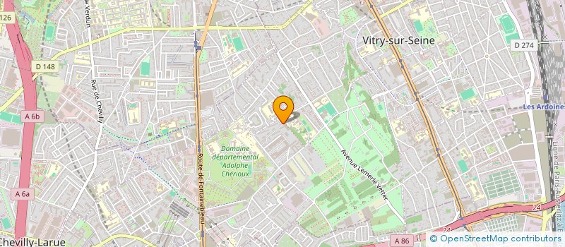 localisation de l'entreprise MADAME EMMANUELLE DESPRES à VITRY SUR SEINE