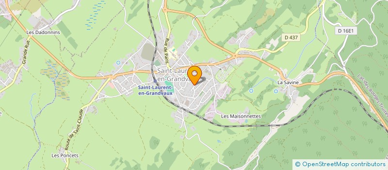 localisation de l'entreprise MADAME EMMANUELLE DIALLO-YAZAMBA à SAINT-LAURENT-EN-GRANDVAUX