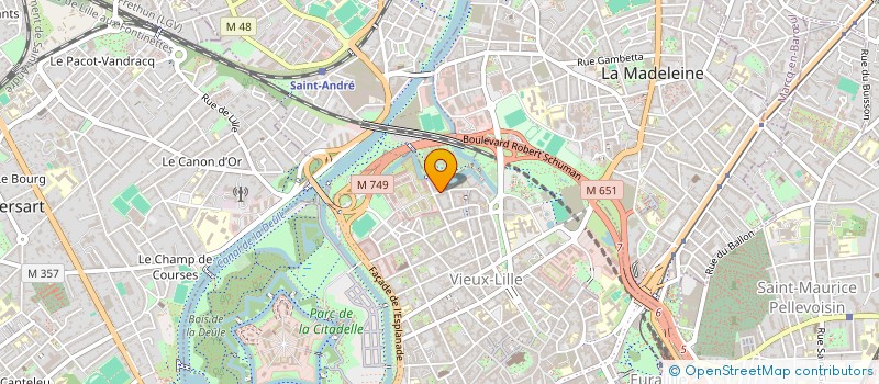localisation de l'entreprise MADAME EMMANUELLE DOLIGER à LILLE