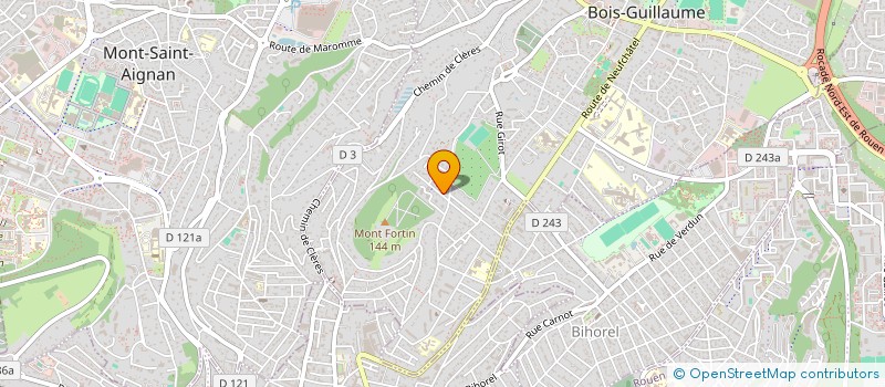 localisation de l'entreprise MADAME EMMANUELLE DONNET à BOIS-GUILLAUME