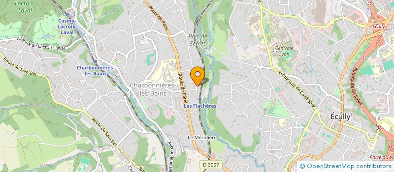 localisation de l'entreprise MADAME EMMANUELLE DONTENWILL  CHARBONNIERES-LES-BAINS