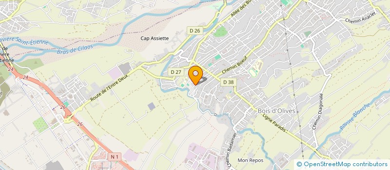 localisation de l'entreprise MADAME EMMANUELLE DORSEUIL  SAINT-PIERRE