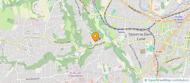 localisation de l'entreprise MADAME EMMANUELLE DOVELLOS  TASSIN-LA-DEMI-LUNE