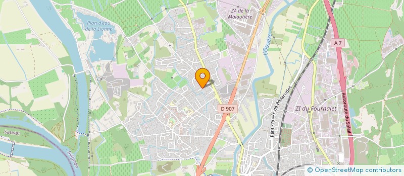 localisation de l'entreprise MADAME EMMANUELLE DOYEN  SORGUES