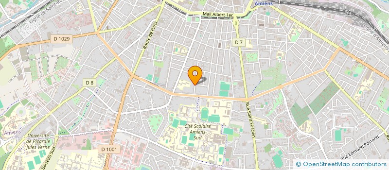 localisation de l'entreprise MADAME EMMANUELLE DRANSART à AMIENS