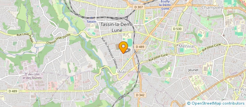 localisation de l'entreprise MADAME EMMANUELLE DUCEPT  TASSIN-LA-DEMI-LUNE