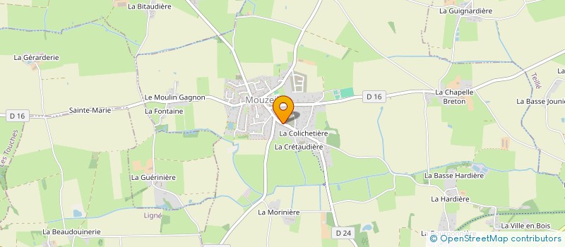 localisation de l'entreprise MADAME EMMANUELLE DUCHESNES  MOUZEIL