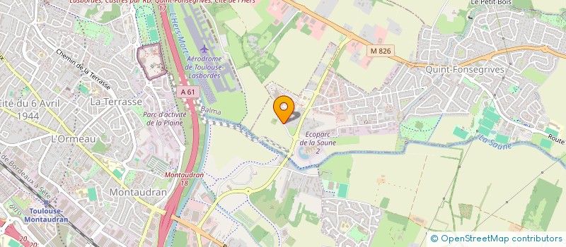 localisation de l'entreprise MADAME EMMANUELLE DUCONGE  QUINT-FONSEGRIVES