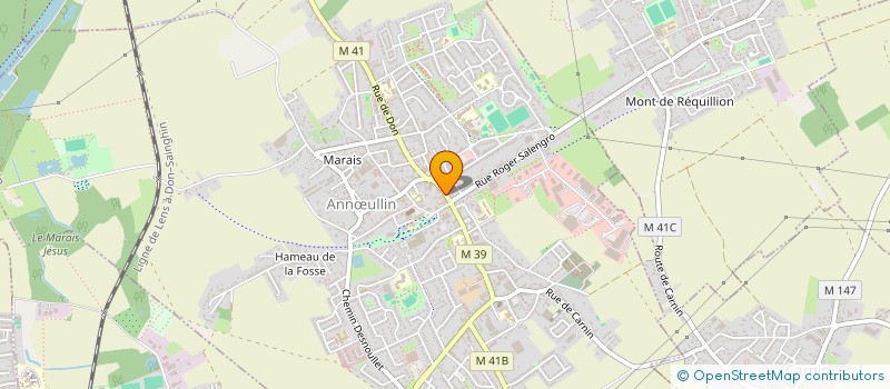 localisation de l'entreprise MADAME EMMANUELLE DUFOUR  ANNULLIN