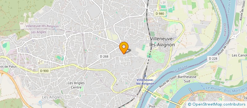 localisation de l'entreprise MADAME EMMANUELLE DUMAS  VILLENEUVE-LES-AVIGNON