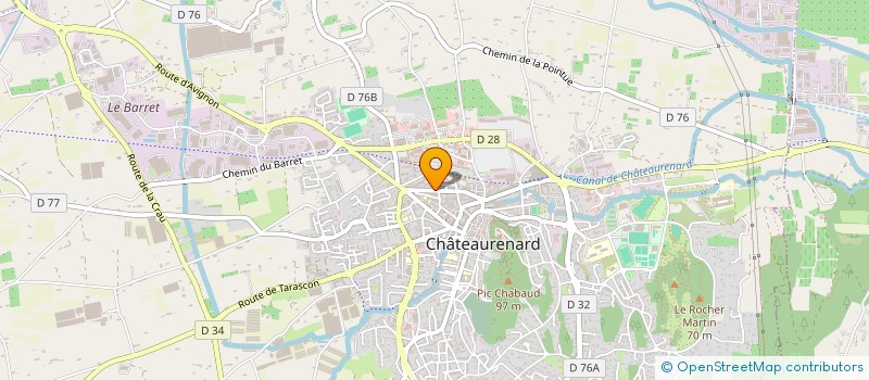 localisation de l'entreprise MADAME EMMANUELLE DUMAS  CHATEAURENARD