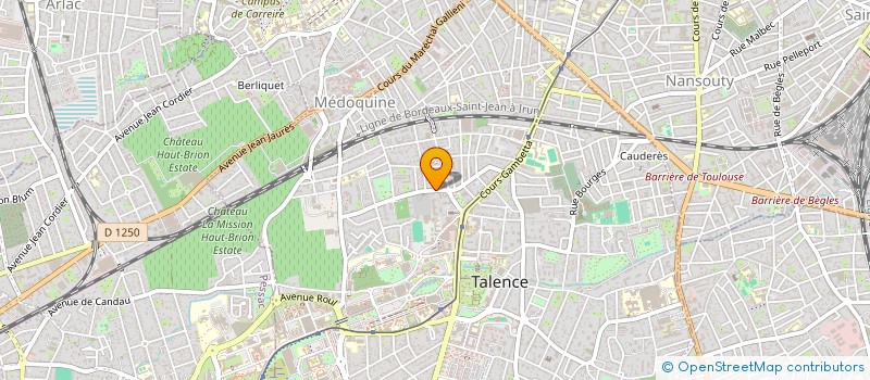 localisation de l'entreprise MADAME EMMANUELLE DUMOND à BEGLES