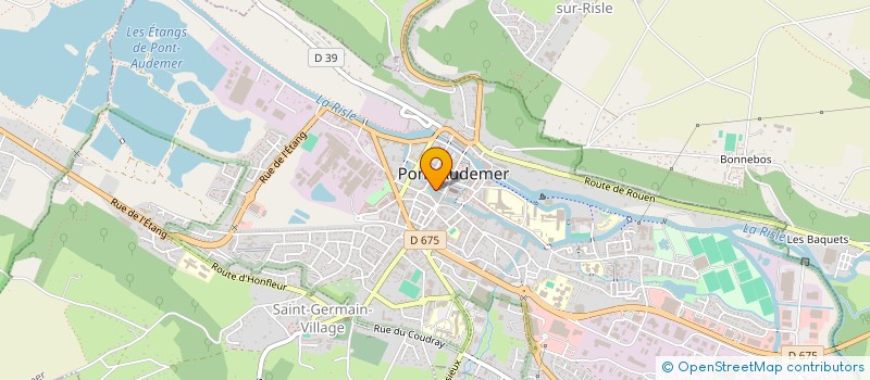 localisation de l'entreprise MADAME EMMANUELLE DUMONT à PONT-AUDEMER