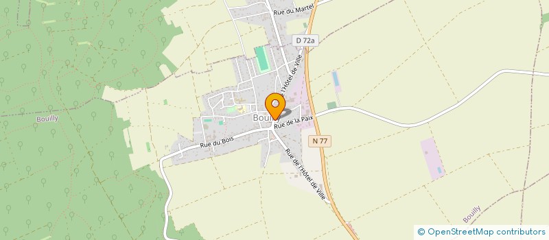 localisation de l'entreprise MADAME EMMANUELLE DUPIN DE LA GUERIVIERE  BOUILLY