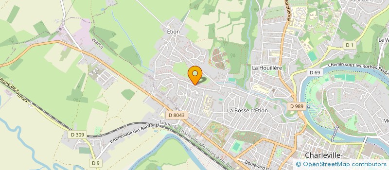 localisation de l'entreprise MADAME EMMANUELLE DUPONT à CHARLEVILLE-MEZIERES
