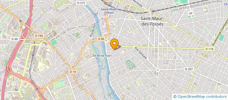 localisation de l'entreprise MADAME EMMANUELLE DUPREZ à SAINT-MAUR-DES-FOSSES