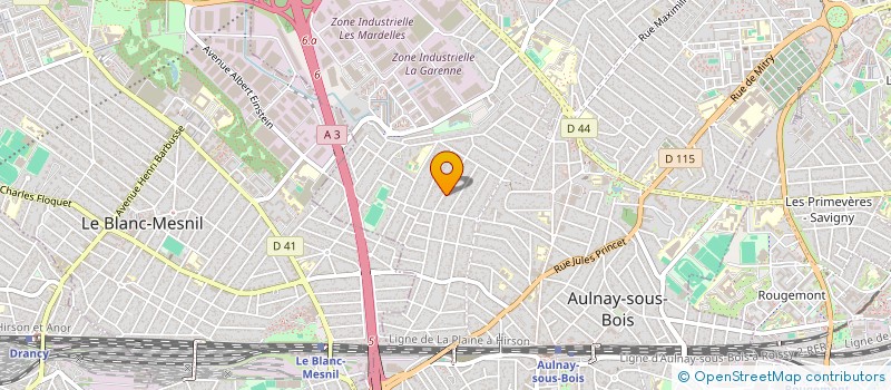 localisation de l'entreprise MADAME EMMANUELLE DUPUICH  LE RAINCY