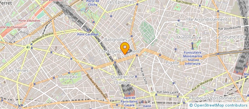 localisation de l'entreprise MADAME EMMANUELLE DUPUIS  PARIS