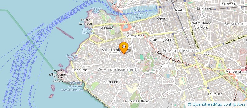 localisation de l'entreprise MADAME EMMANUELLE DURAND à MARSEILLE