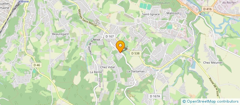 localisation de l'entreprise MADAME EMMANUELLE E SILVA  JARDIN