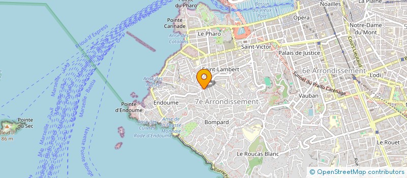 localisation de l'entreprise MADAME EMMANUELLE ERNANDES  MARSEILLE