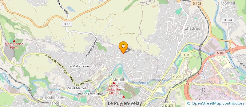 localisation de l'entreprise MADAME EMMANUELLE EYRAUD  AIGUILHE