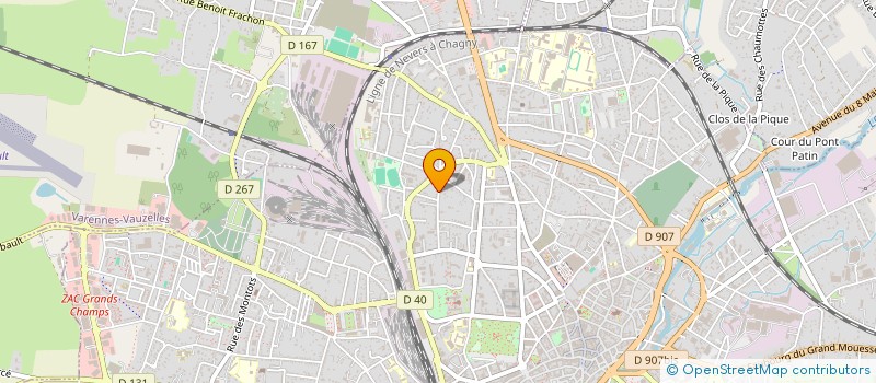 localisation de l'entreprise MADAME EMMANUELLE FABRE à NEVERS