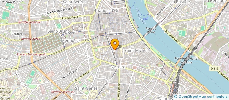 localisation de l'entreprise MADAME EMMANUELLE FARINAUD  BORDEAUX