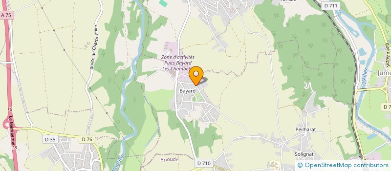 localisation de l'entreprise MADAME EMMANUELLE FAUGERAS  AUZON