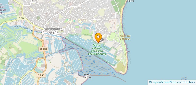 localisation de l'entreprise MADAME EMMANUELLE FAURE à NOIRMOUTIER-EN-L'ILE