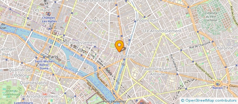 localisation de l'entreprise MADAME EMMANUELLE FAVIER  PARIS