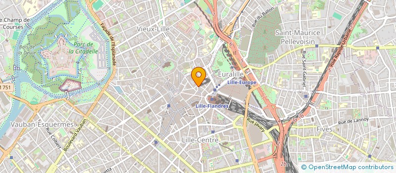 localisation de l'entreprise MADAME EMMANUELLE FEBVAY à LILLE