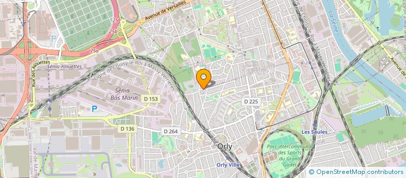 localisation de l'entreprise MADAME EMMANUELLE FELZINE  ORLY