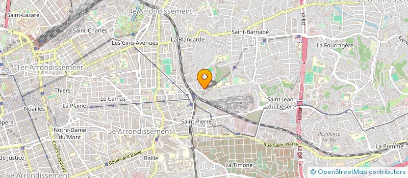 localisation de l'entreprise MADAME EMMANUELLE FERBLANTIER à MARSEILLE