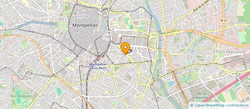 localisation de l'entreprise MADAME EMMANUELLE FERNANDEZ VALLE à MONTPELLIER