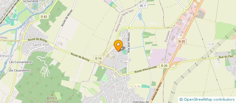 localisation de l'entreprise MADAME EMMANUELLE FERNET  BOISSY-SOUS-SAINT-YON