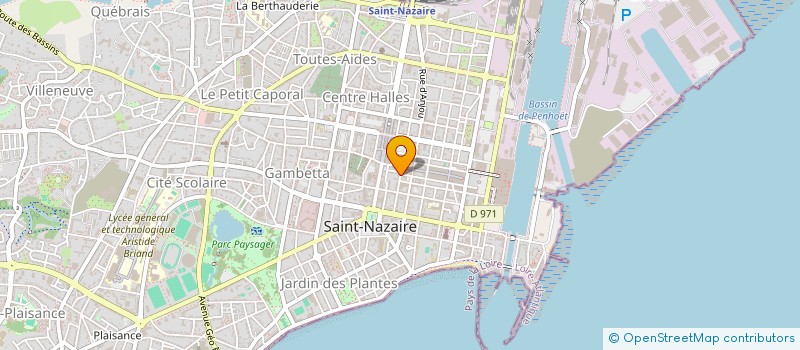 localisation de l'entreprise MADAME EMMANUELLE FERRAND à SAINT-NAZAIRE