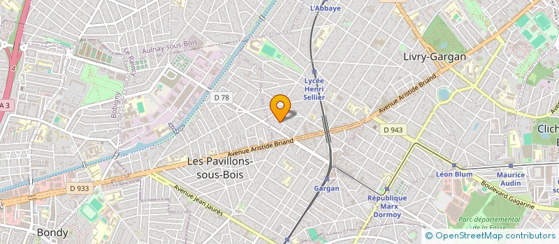 localisation de l'entreprise MADAME EMMANUELLE FERRARA  LIVRY-GARGAN