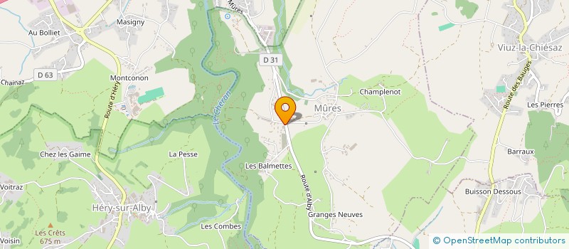 localisation de l'entreprise MADAME EMMANUELLE FILLIARD à MURES