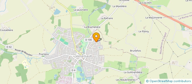 localisation de l'entreprise MADAME EMMANUELLE FIX  VENANSAULT