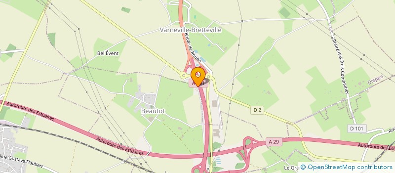 localisation de l'entreprise MADAME EMMANUELLE FONTAINE  BEAUTOT