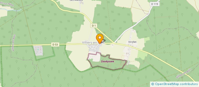localisation de l'entreprise MADAME EMMANUELLE FORESTIER à VILLIERS-EN-BOIS